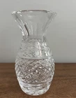 Vintage Waterford Lead Crystal Glandore Pattern Floral Vase 5 1/2" Tall