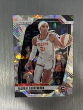 2024 Panini WNBA Prizm Basketball DiJonai Carrington-#118 Cracked Ice Prizm. Sun