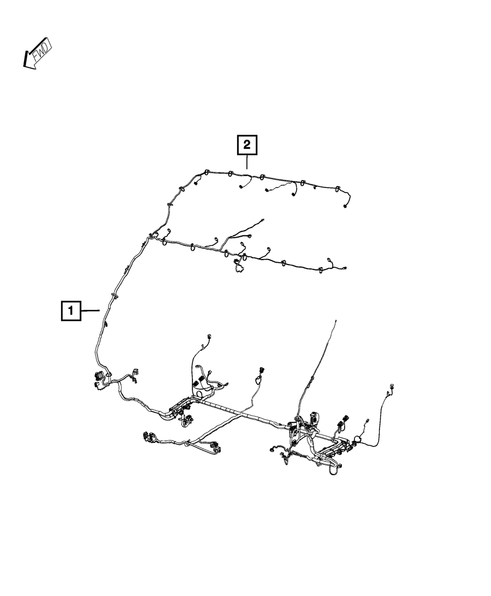Genuine Mopar Body Wiring 68475319AB