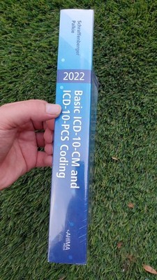 Basic ICD-10-CM and ICD-10-PCS Coding 2022 Paperback New Sealed