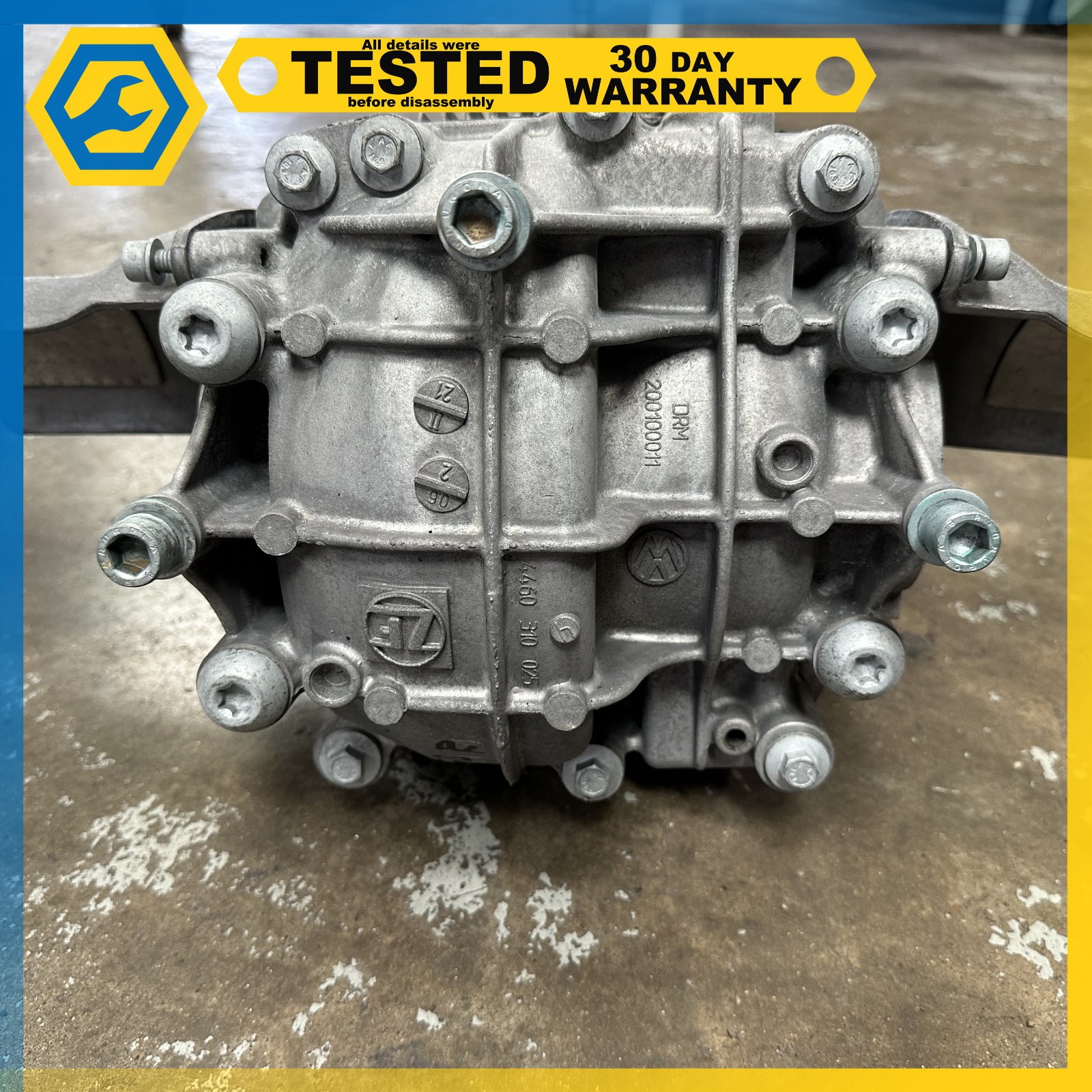 06-12 BENTLEY Flying Spur 6.0L REAR CARRIER DIFFERENTIAL OEM