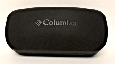 Large Columbia Black Hard Clam Shell Glasses Case Sunglasses Eyeglasses F/Ship