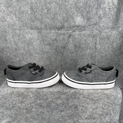 VANS Toddler Low Top Kate Shoes Sneakers Heather Gray White Black Size 5C 313 - Image 1 of 4