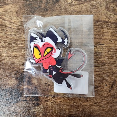 Helluva Boss Moxxie Acrylic Keychain SOLD OUT Vivziepop Hazbin Hotel LE New
