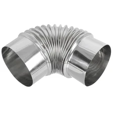 Vent Pipes Stainless Steel Elbow Chimney Pellet