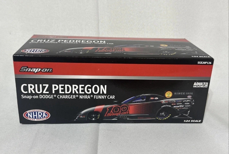 Snap on 100 Anniversary 1/24 Diecast Cruz Pedregon Dodge Charger