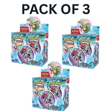 PACK OF 3 Pokemon Scarlet & Violet Journey Together Booster Box Sealed