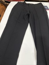 Chaps Black Men’s Stretch Suit Trouser Classic Fit Pants Slacks Size 32x30 NWT