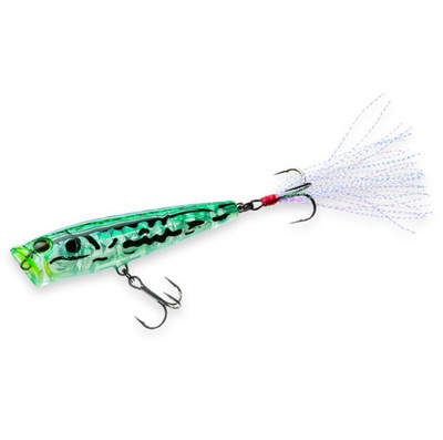 Duel Yo-Zuri 3DR-X Popper 65F | 65mm 6g | Floating Topwater Köder mit 3D Prism