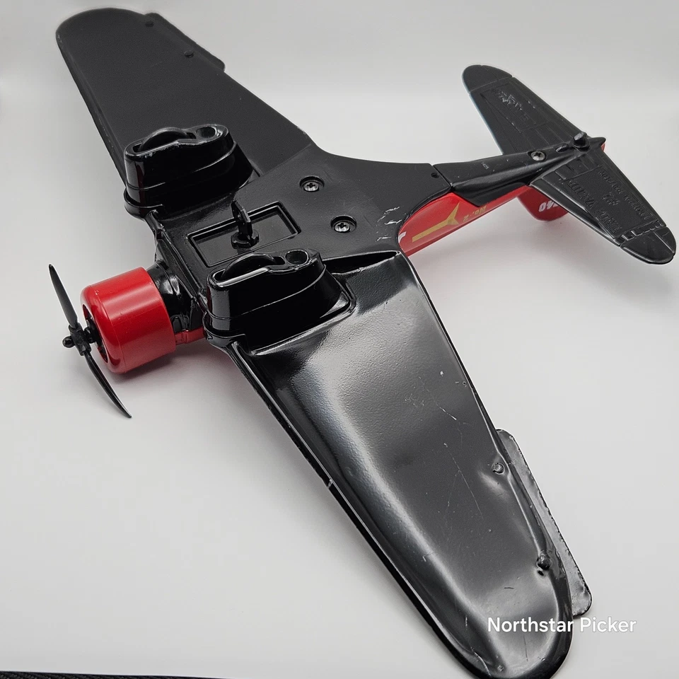 VTG 1995 ERTL 1932 Northrop Gamma Cotter Aviation Diecast True Value Plane Bank - Image 3 of 4