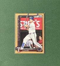 2025 Topps Series One - Nate Lowe #259 Gold /2025