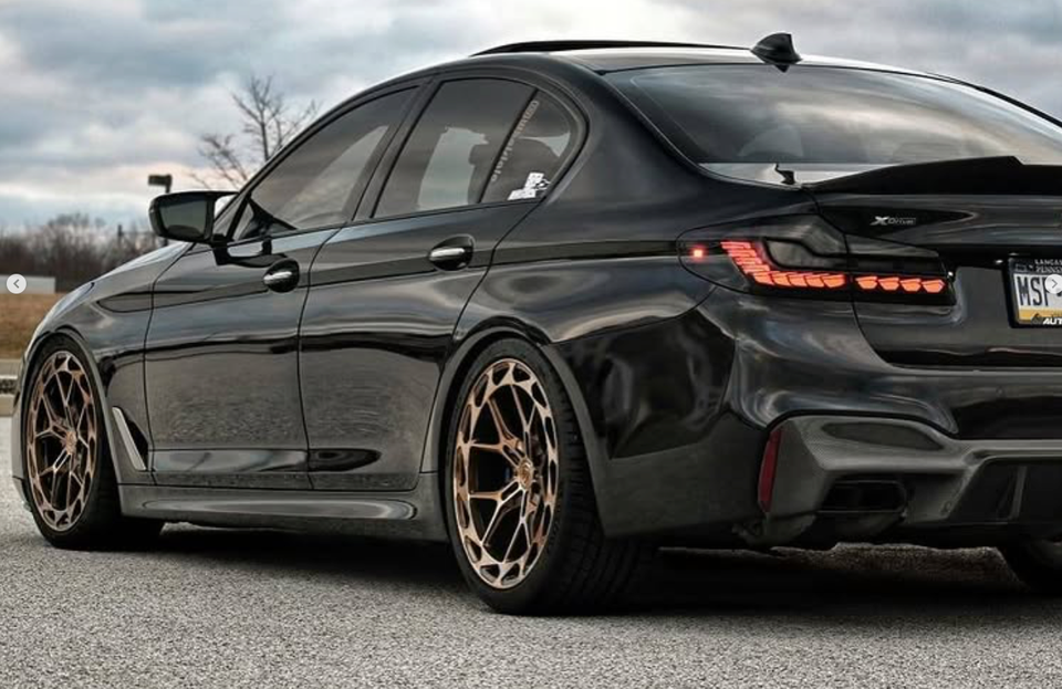 20” ROHANA RFX19 MACHINE BRONZE WHEELS FOR BMW G30 530 540 M550I 20X9 ...
