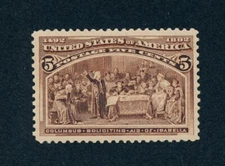 drbobstamps US Scott #234 Mint Hinged VF Stamp Cat $55