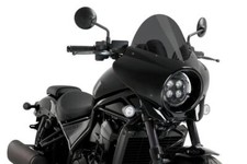 Puig Mirage Touring Screen Gloss Black / D/Sm...