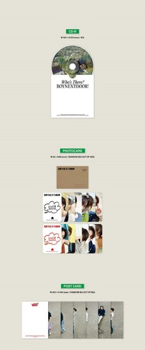 BOYNEXTDOOR 1st Single Album WHO CD+P.Book+P.Card+Postcard+Poster(On Pack)+Gift - Imagen 3 de 17