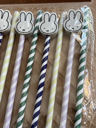 Miffy 8pc Wooden Pencil and Earser - Picture 4 of 6
