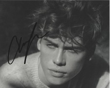 AIDAN ALEXANDER SIGNED AUTHENTIC 8X10 PHOTO w/COA ACTOR MUSICIAN MODEL 