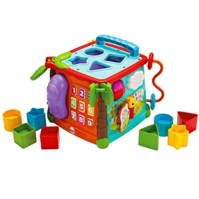 Fisher Price Play & Learn Activity Cube 4 sides of Fun