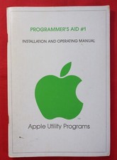 APPLE UTILITY PROGRAMMER  S AID 1 INSTALLATION  OPERATING MANUAL