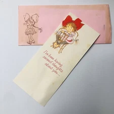 1970s VTG Valentines Day Card ‘Second Thoughts’ American Greetings Corp / Laurel