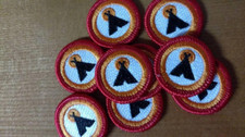 Tent Merit badge patch camping backpacking hi...