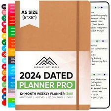 Undated 2025 Productivity Store Planner Pro (A5)