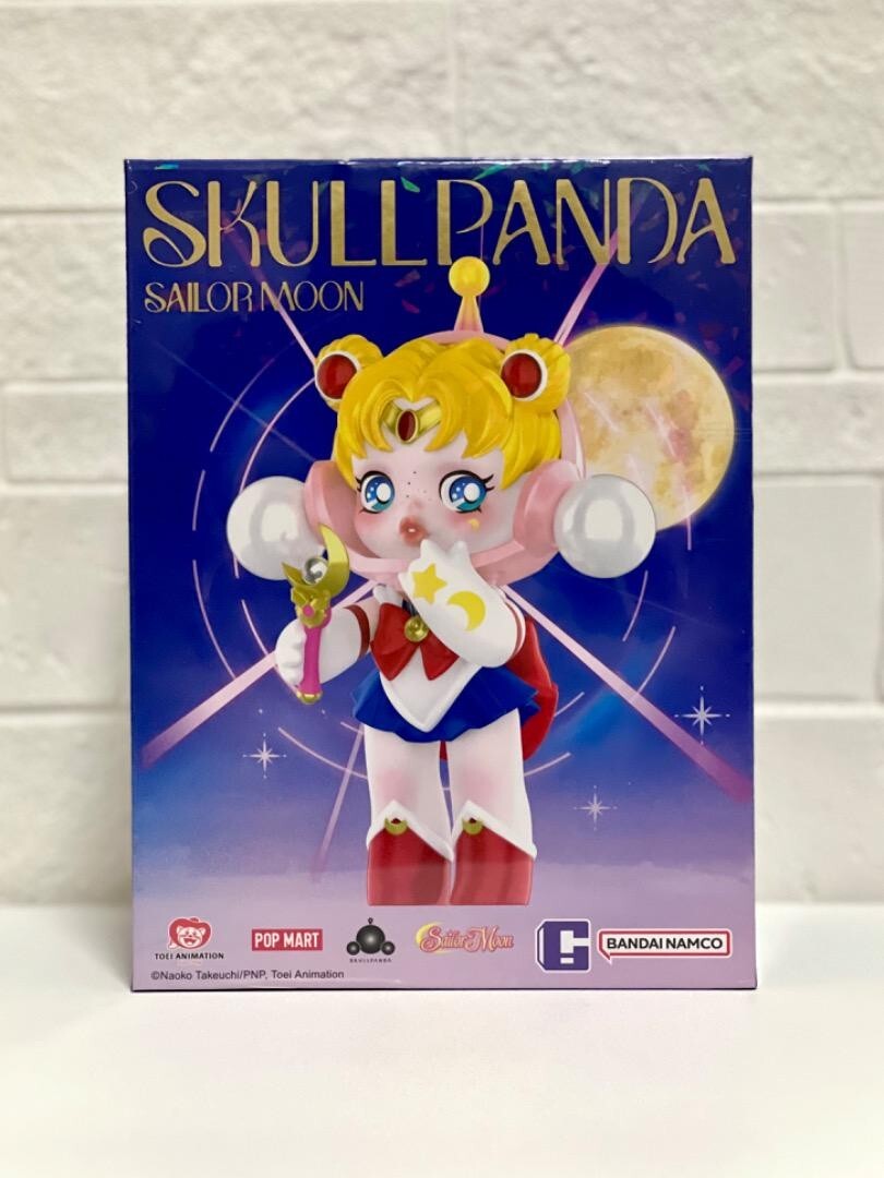 Pop Mart Skullpanda X Sailor Moon Figure Factory Doll Sealed