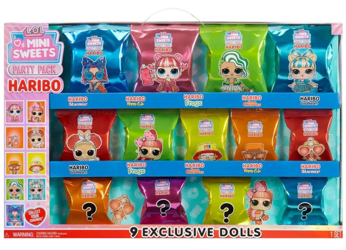 LOLサプライズ ラブズ ミニスイーツ ハリボーパーティー パック 9体限定人形 LOL Surprise! Love Mini Sweets X HARIBO Party Pack 9 DOLLS