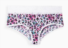 NWT Torrid Second Skin Mid-rise Hipster Lace Trim Panty Slippery Smooth 3 NEW