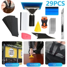 29pcs Window Tint Tools Kit Car Film Tinting Scraper Squeegee Install Kit DIY