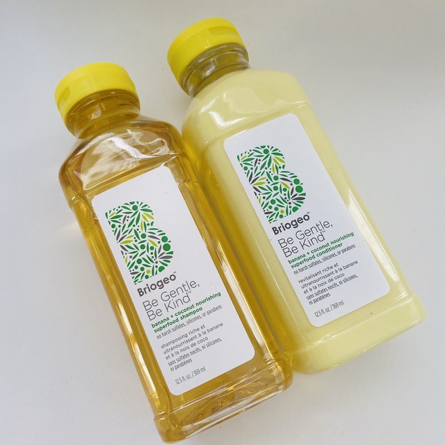 Briogeo Banana And Coconut Shampoo And Conditioner