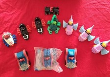MARVEL LOT OF 11 SPIDER-MAN VENOM HOBGOBLIN MCDONALDS VEHICLES 1990'S