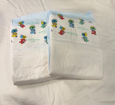 ABDL 2 Pack ABU Super Dry Kids Diapers Size XL 43