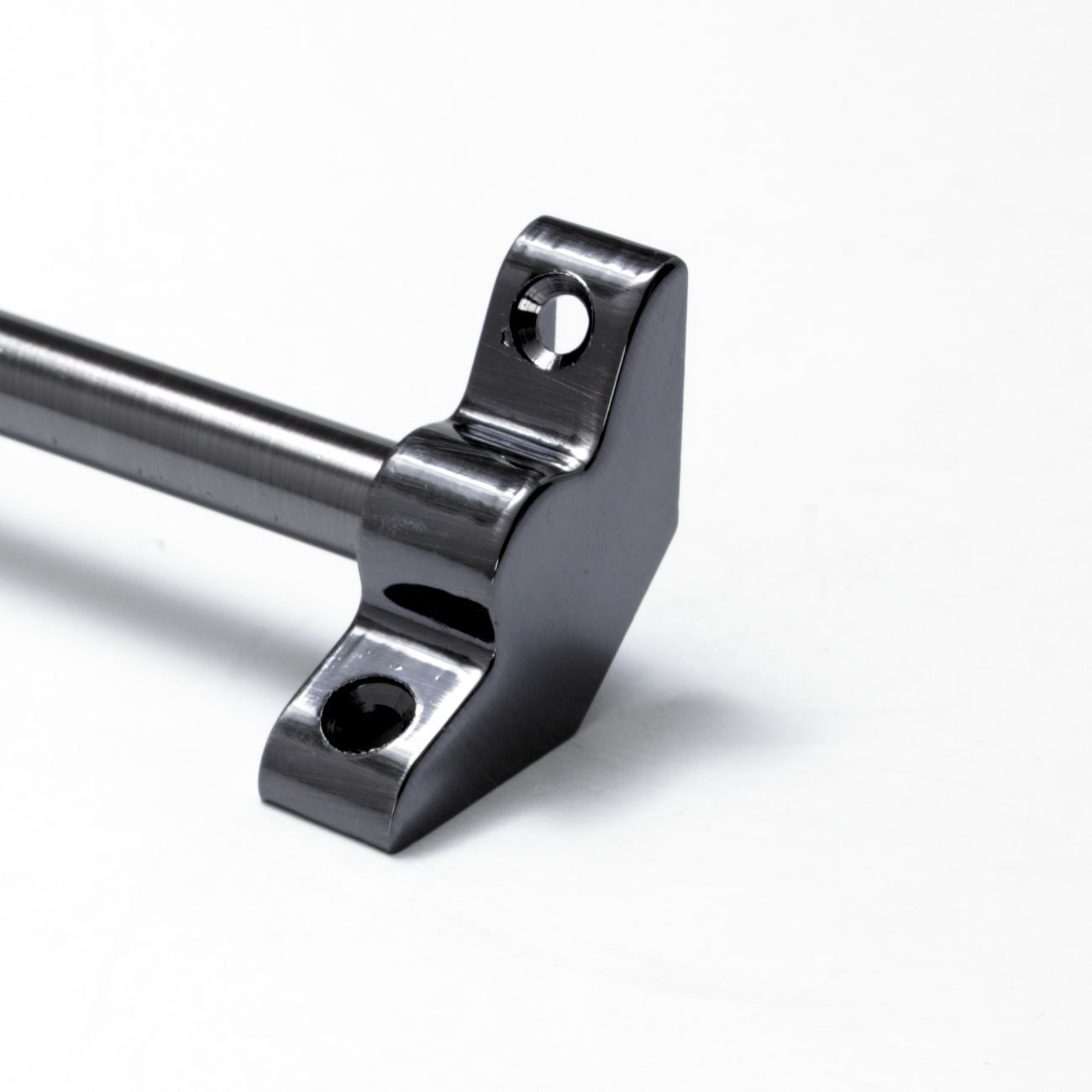 Antique Pewter Stair Rods 3/8" x 28.5" Simplicity Plain Bracket