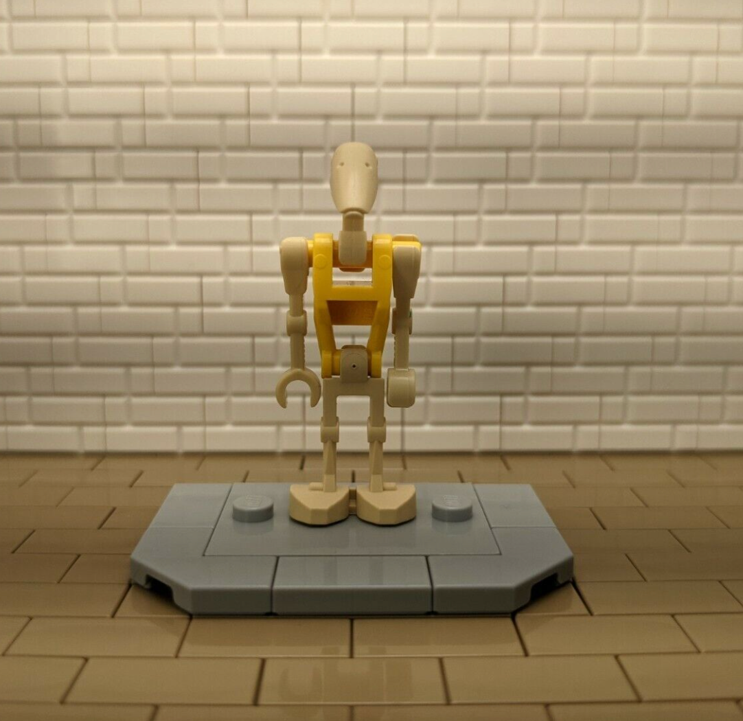 Battle Droid Commander, Yellow Body Torso, Star Wars, sw0184 LEGO