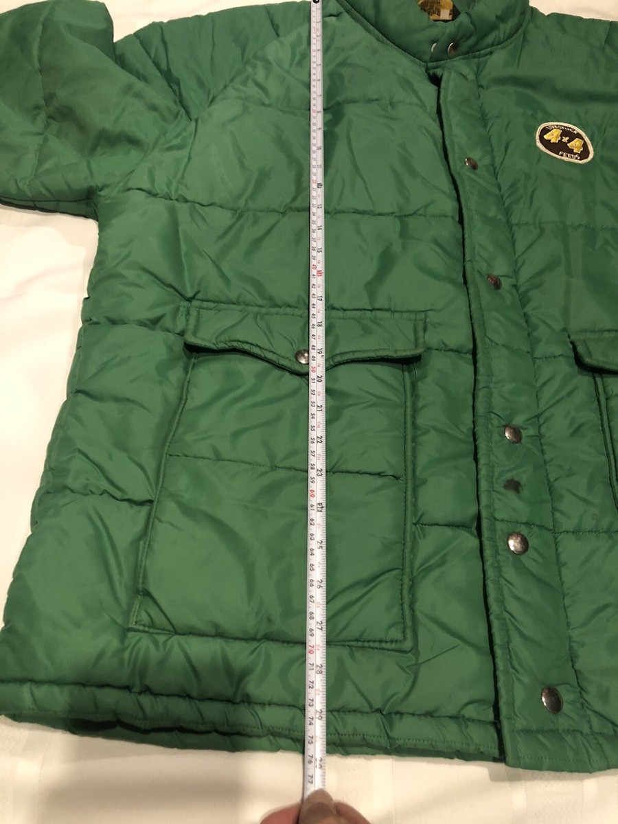 Livestock 4x4 Feeds Jacket VINTAGE SWINGSTER Zipper Snap Coat SZ