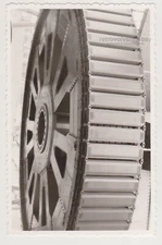 Industrial Titan The Precision and Power of a Giant Mechanical Wheel Abstract