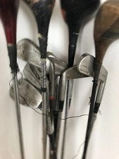 Set Of Golf Clubs x 13 CLubs (4 drivers) Few Hickory Sticks Heavily Used Bundle