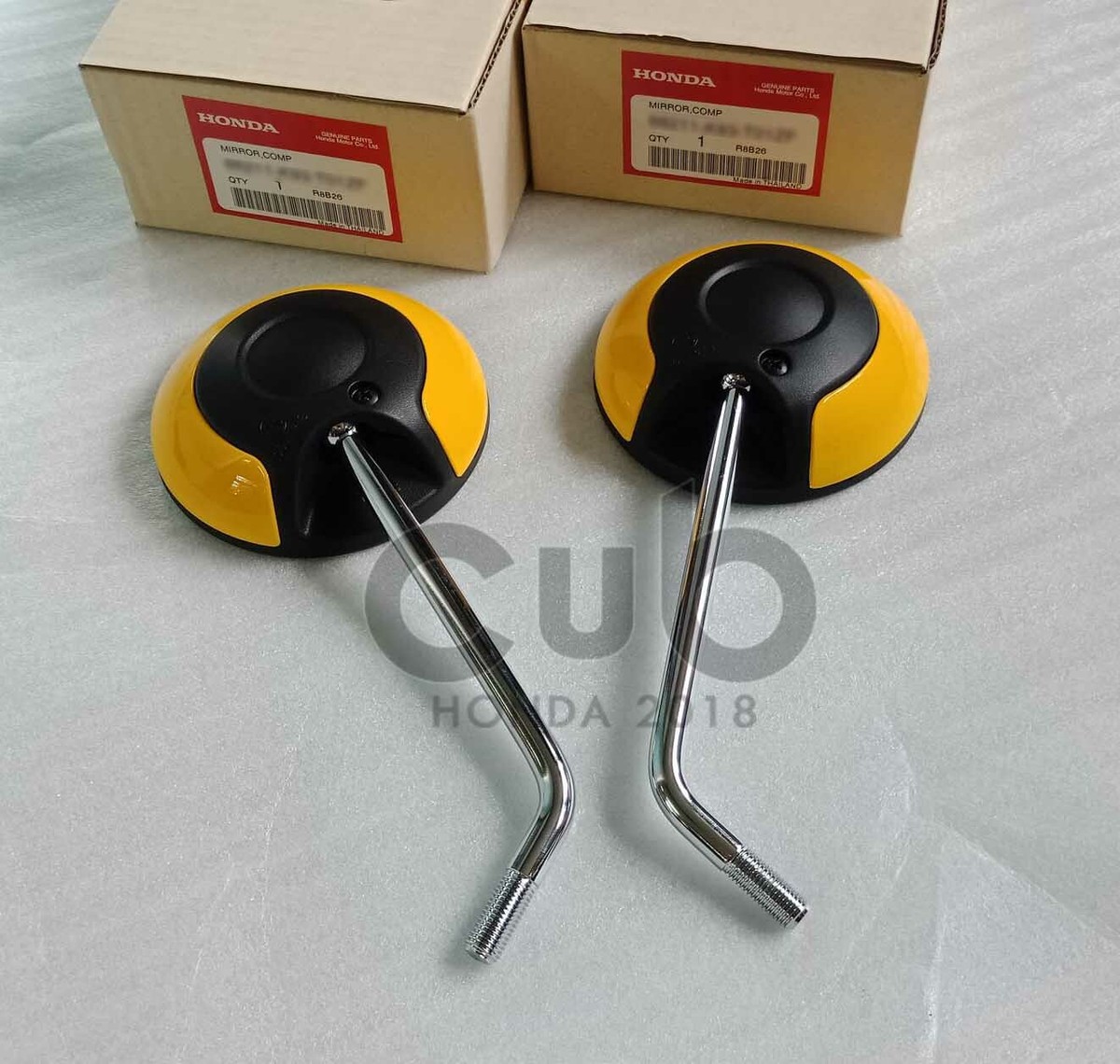 FOR HONDA MONKEY 125 SIDE MIRROR YELLOW LIMITED ASIA 2018