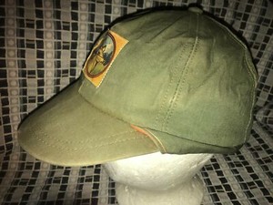 green hunting cap