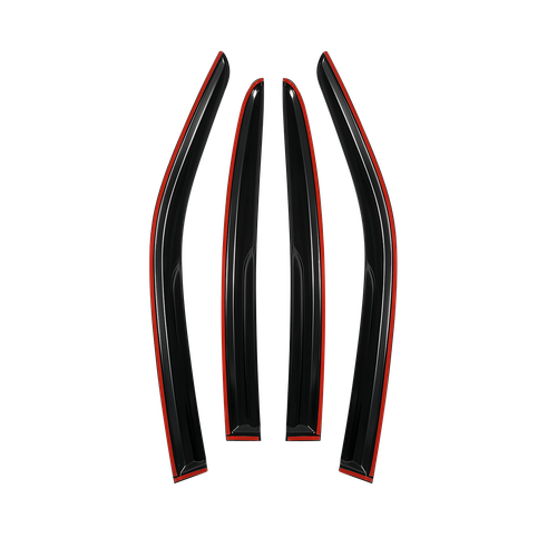 For 2011-2023 Dodge Charger JDM Window Visors Sun Rain Guards Vent Shade 4pcs - Picture 10 of 15