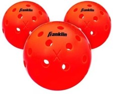 Franklin Sports Outdoor Pickleballs - X-40 Pickleball Balls - USA Pickleball ...