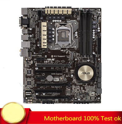 FOR ASUS Z97-A Motherboard Supports 4790K E3-1230-V3 DDR3 Z97 32G 100% Test Work