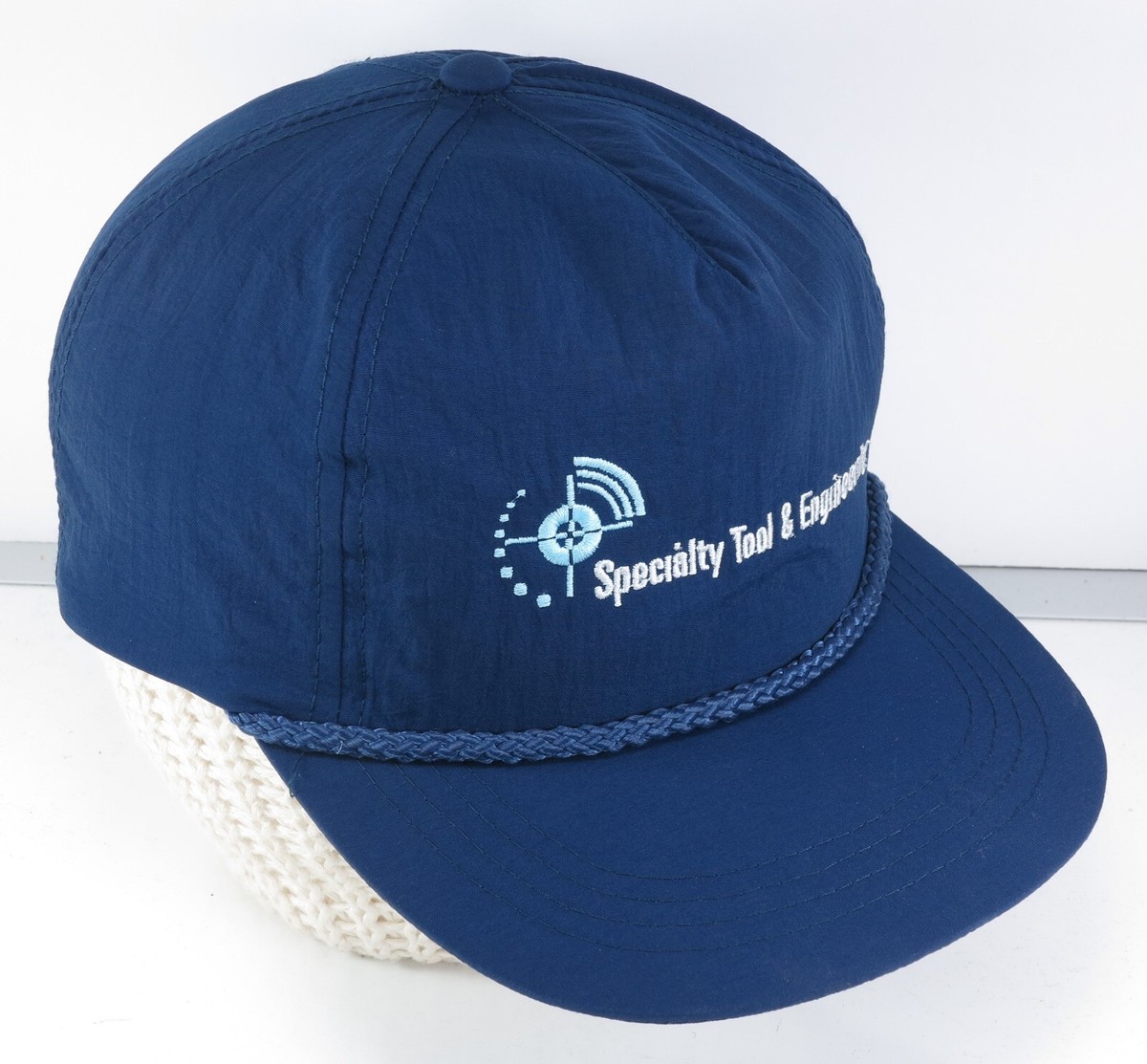 Specialty Tool & Engineering Hat cap blue Vtg snapback Eden