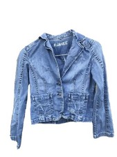 Hydraulic Womens Juniors Blue Denim Jacket Size Medium  