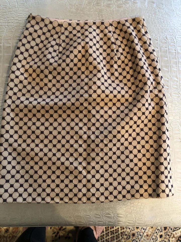 Hermosa Falda de Lana TOCCA Talla 8 Forrada ¡Zapatos PRADA a Juego!! Foto 3 de 4