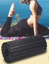 Vibrating Electric Foam Roller with 4 Speed Settings, Massage Muscle Exercise