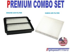 Engine Air Filter + Cabin Air Filter FOR 2017-2023 NISSAN KICKS 2020-2023 VERSA