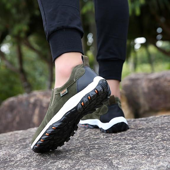 Orthopedic Sneakers,Ufk Sport Shoes Men Slip On, Arch Support