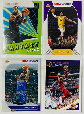 LeBron James Lot - Los Angeles Lakers (Donruss, Hoops)
